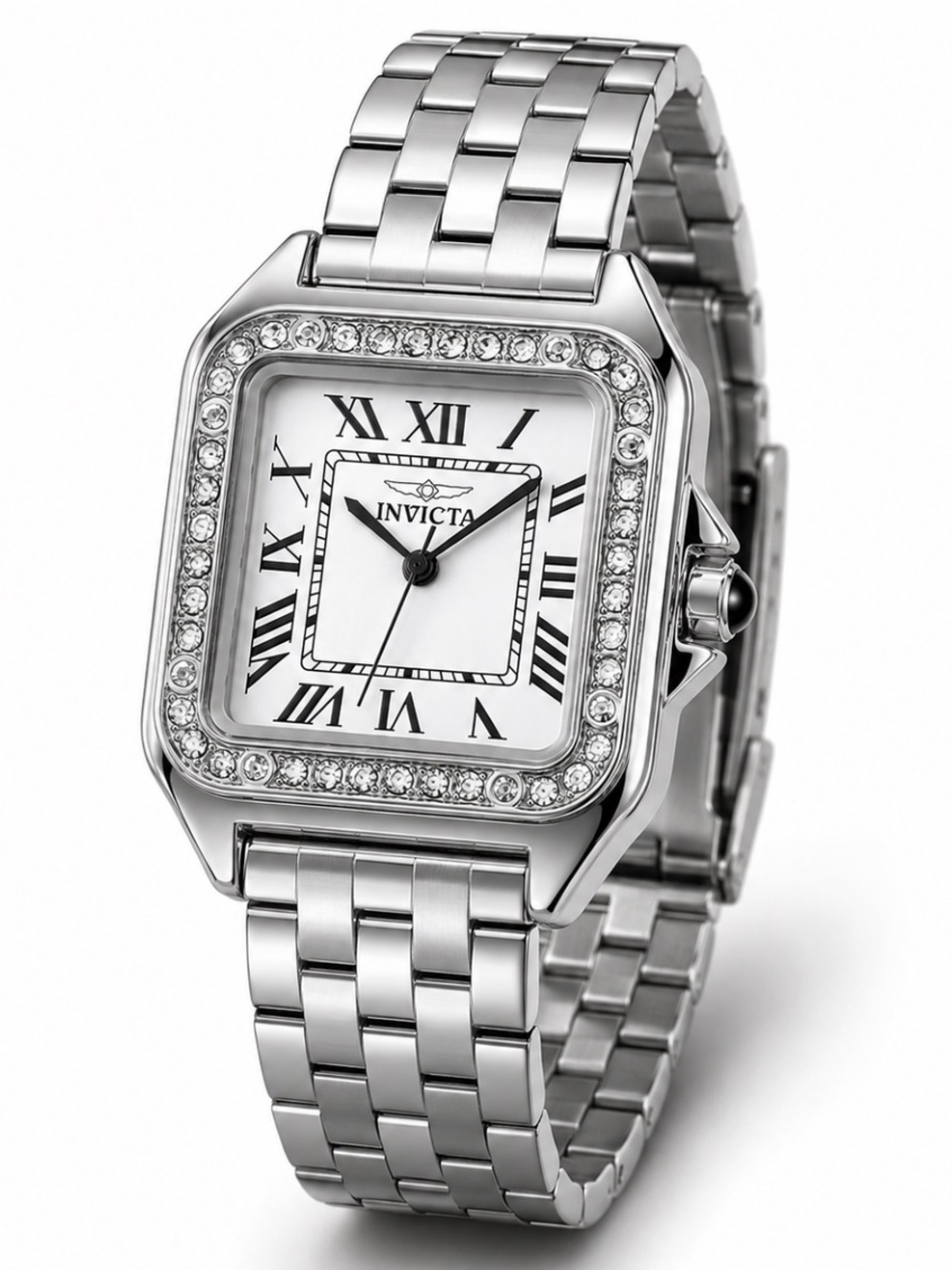 NEW Invicta Celestial Silver 29mm Crystal Watch